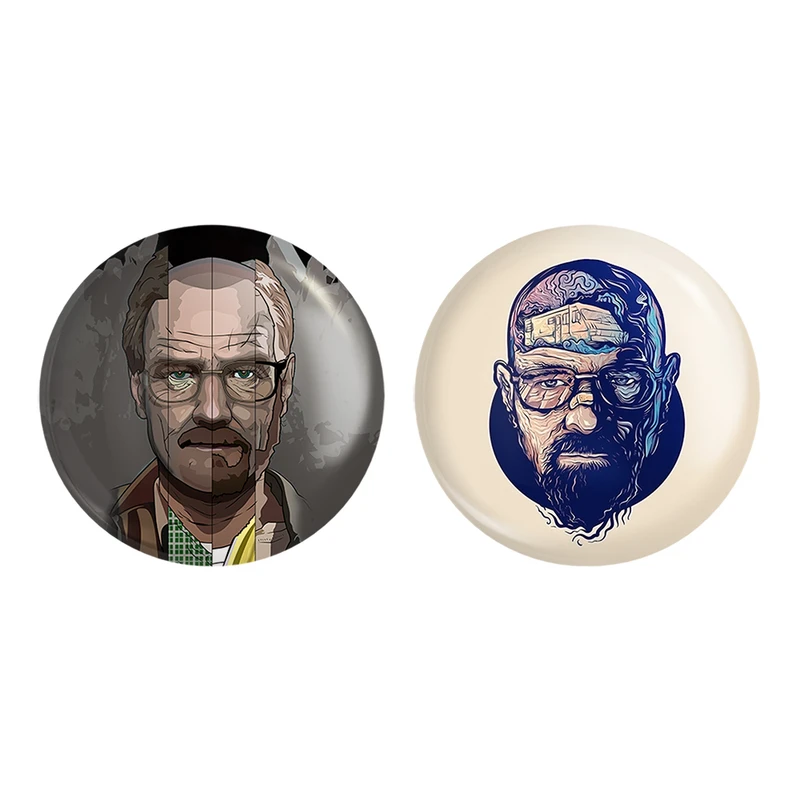 مگنت خندالو طرح والتر وایت سریال Breaking Bad کد 1328213278 مجموعه 2 عددی