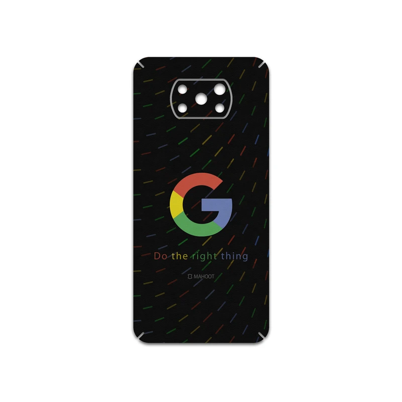 برچسب پوششی ماهوت مدل Google-Logo مناسب برای گوشی موبایل شیائومی Poco X3 NFC