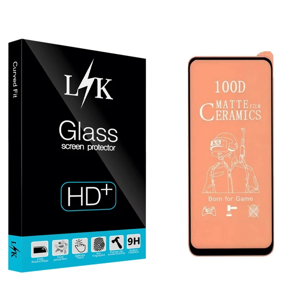 محافظ صفحه نمایش سرامیکی ال کی مدل +LITE مناسب برای گوشی موبایل سامسونگ Galaxy A72