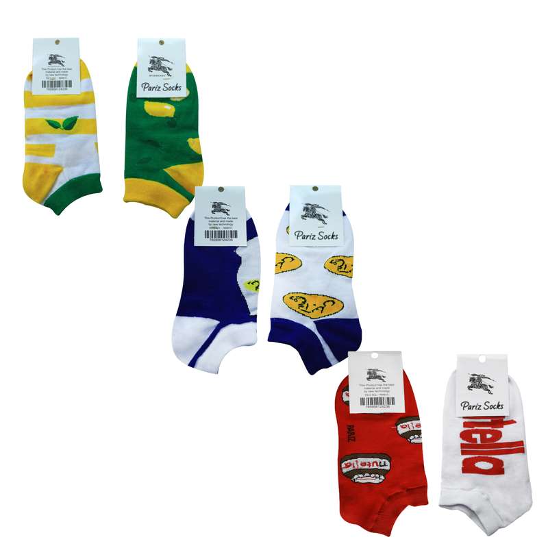 جوراب دخترانه مدل PRS بسته 3 عددی