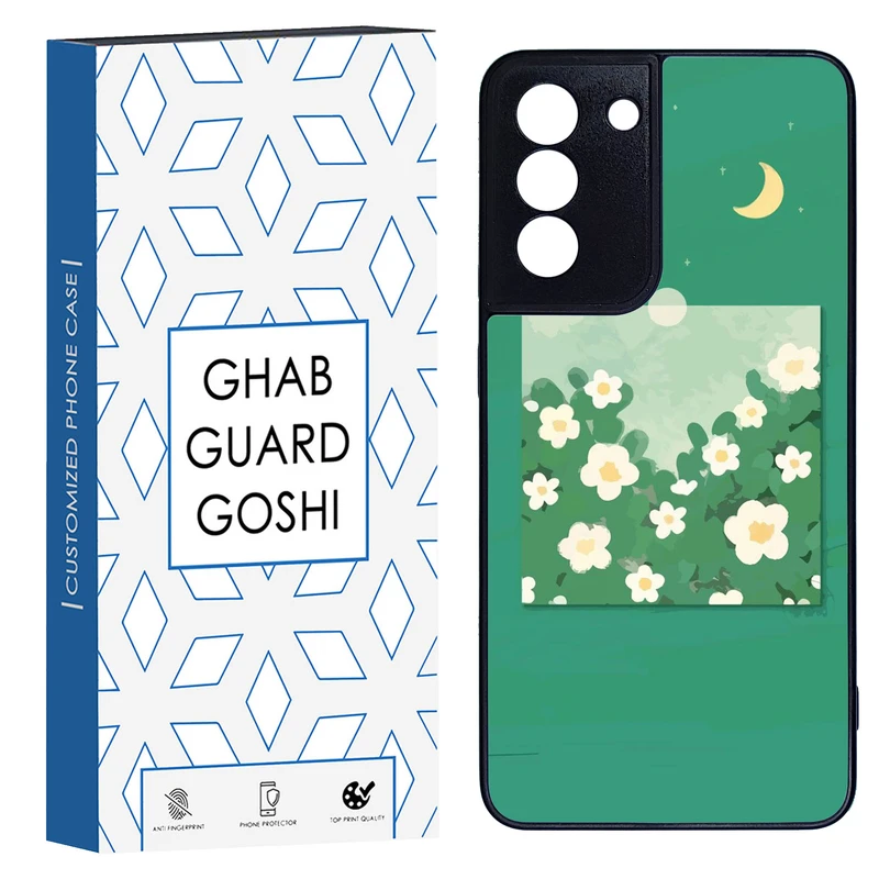 کاور قاب گارد گوشی طرح گل کد TPU-028 مناسب برای گوشی موبایل سامسونگ Galaxy S21 fe