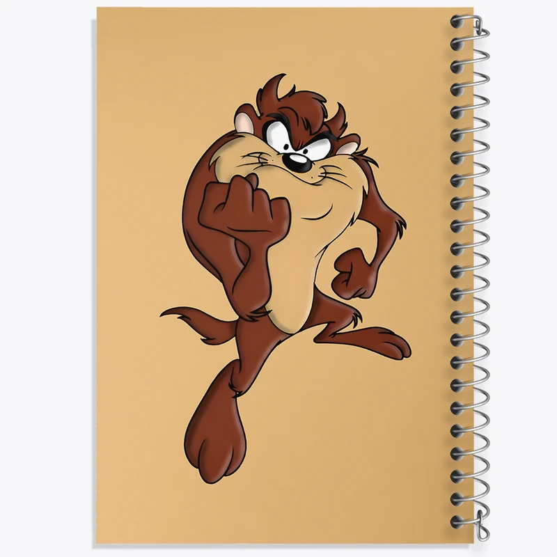 دفتر مشق 50 برگ خندالو طرح Taz Mania کد N5761