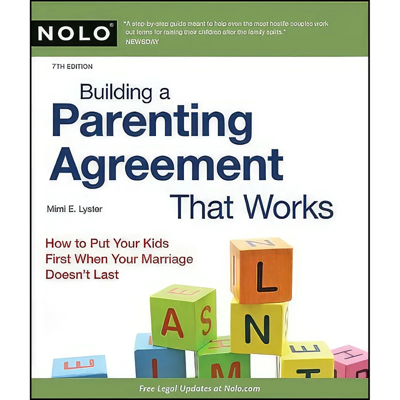 کتاب Building a Parenting Agreement That Works اثر جمعي از نويسندگان انتشارات NOLO