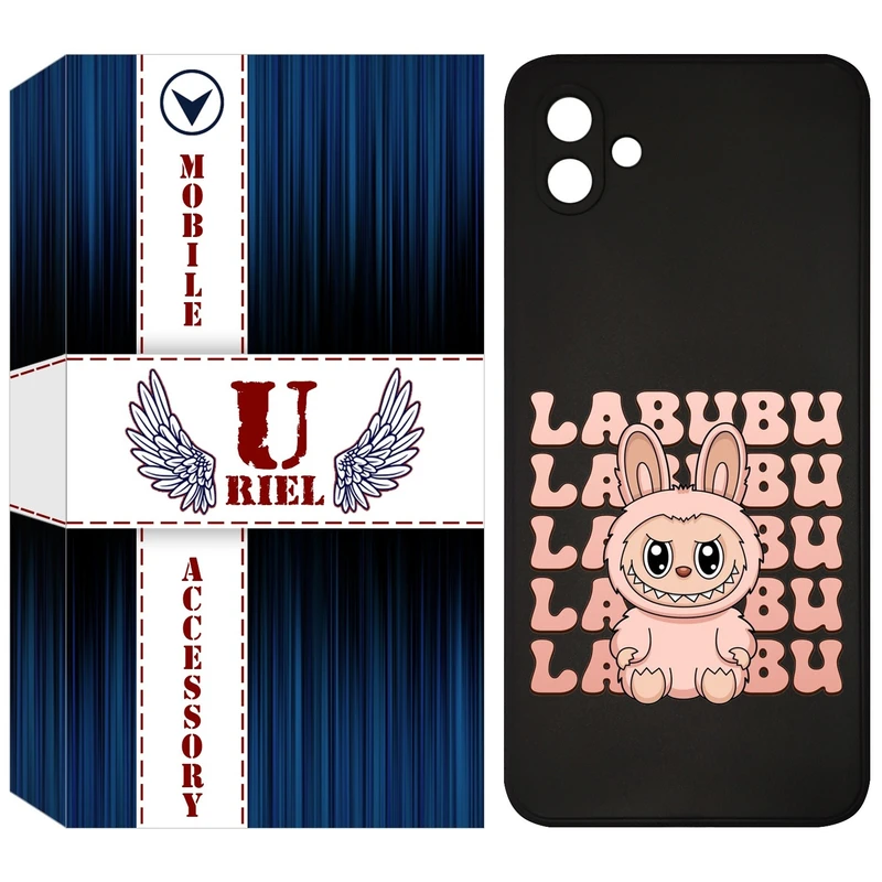 کاور یوریل قاب مدل KSH کد 133 طرح عروسک لبوبو مناسب برای گوشی موبایل سامسونگ Galaxy A05