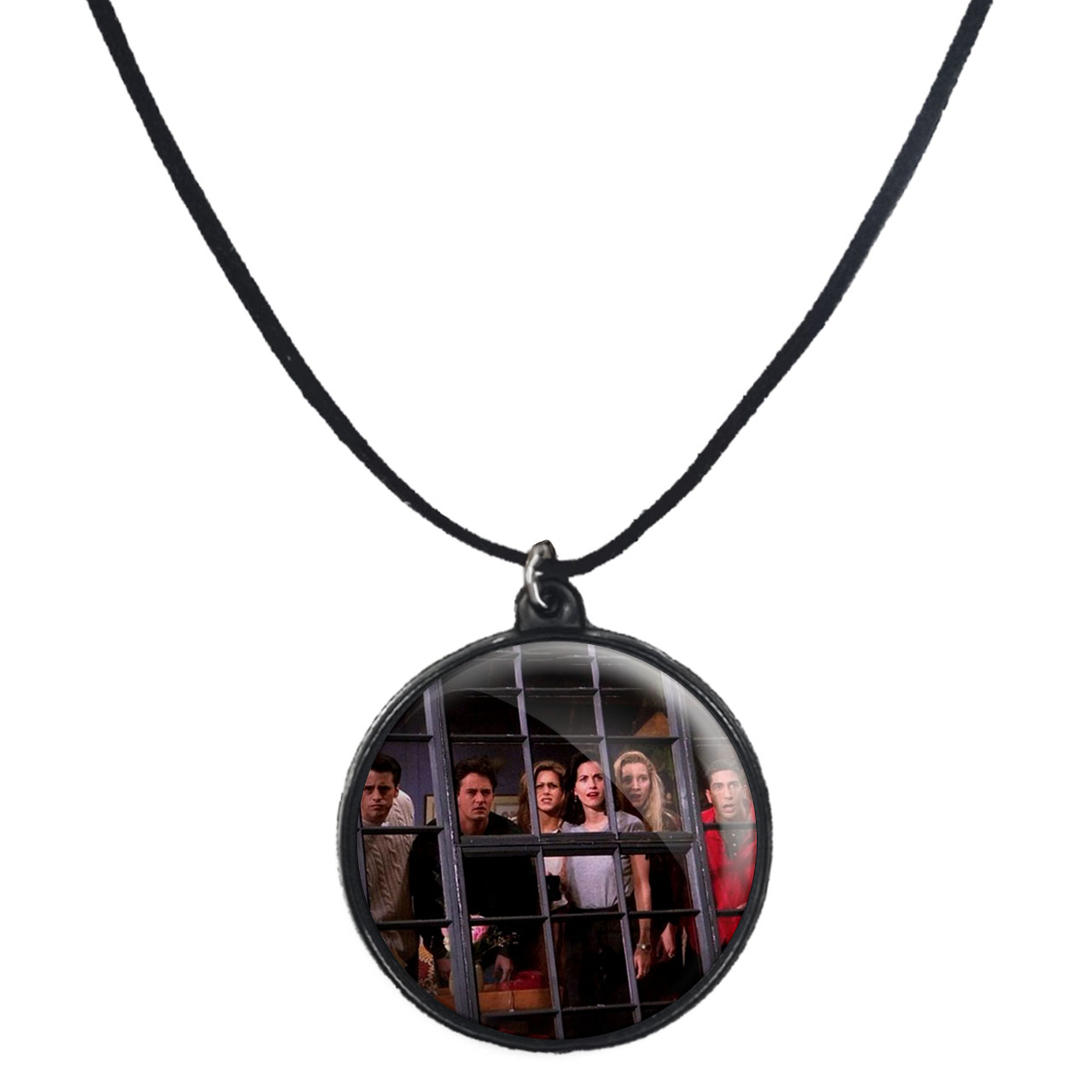 گردنبند پرمانه طرح فرندز کد pmb.18833 مدل دو طرفه