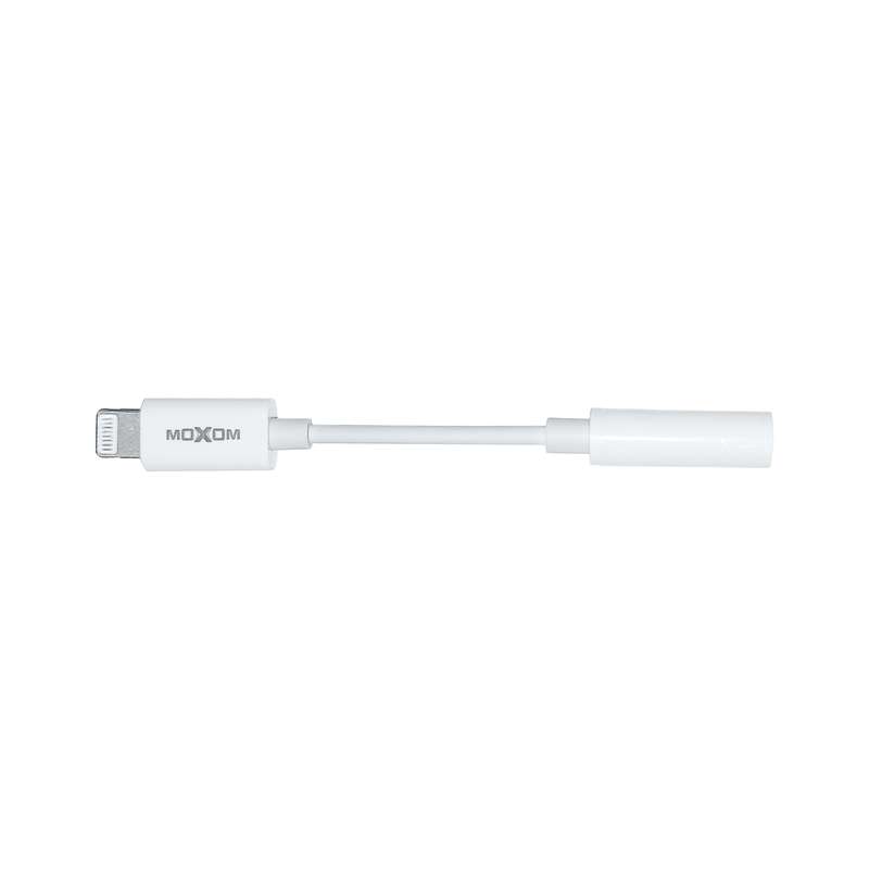 مبدل لایتنینگ به جک 3.5 میلی متری موکسوم مدل MX-AX17