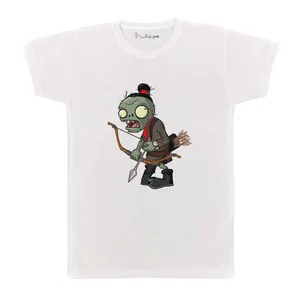 تی شرت بچگانه پرمانه طرح Plants vs Zombies کد pmt.2698