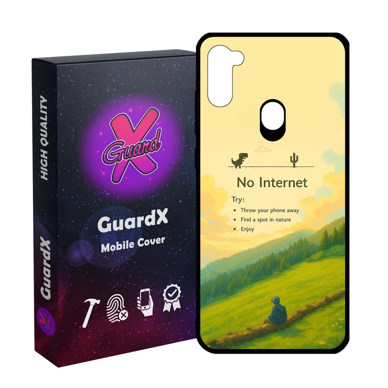 کاور گارد ایکس طرح بدون اینترنت مدل 10904 مناسب برای گوشی موبایل سامسونگ Galaxy A11/M11