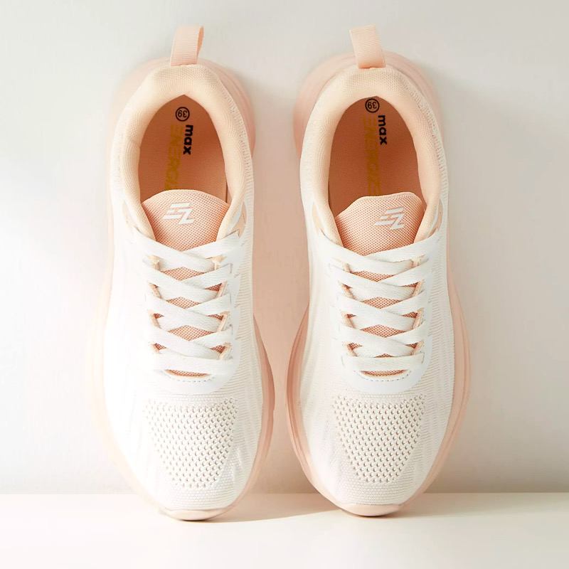 کفش مخصوص دویدن زنانه مکس مدل Textured Lace-Up Sports