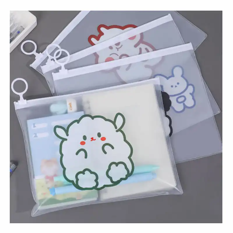 پوشه مدل زیپ دار حیوانات کد Tak140112 مجموعه 4 عددی