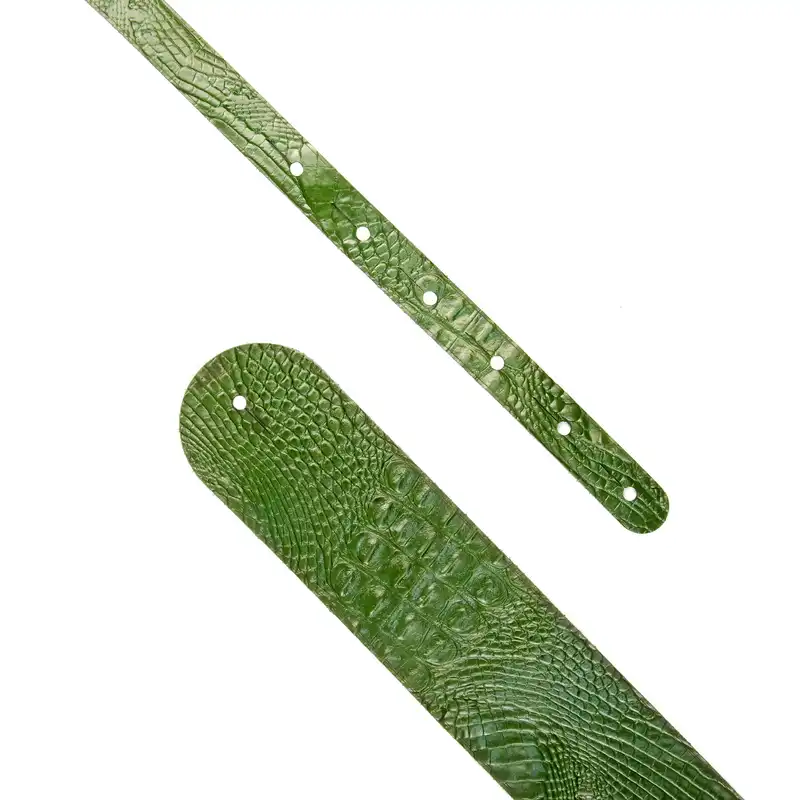 بند چرمی گیتار مدل CROCODILE کد GS-E-GC01