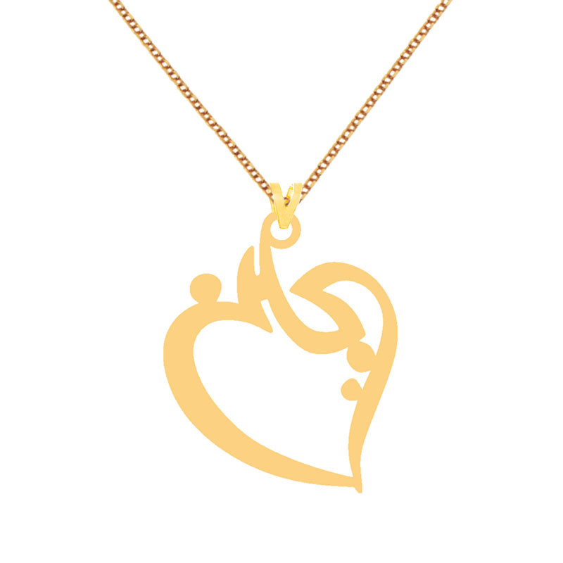 گردنبند طلا 18 عیار زنانه کرابو مدل حسین Kr72760