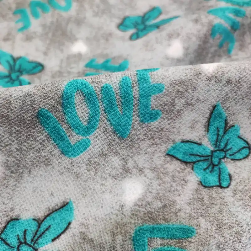 پارچه آشپزخانه مدل پتینه طرح لاو  کد A