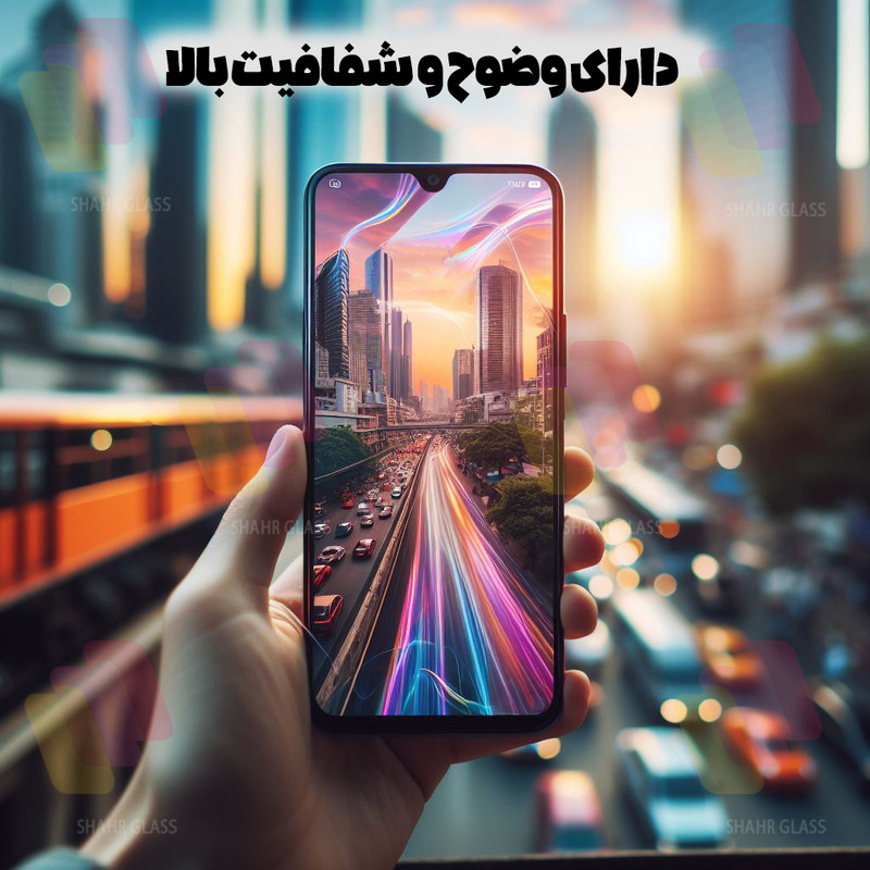 محافظ صفحه نمایش شهر گلس مدل FUSU20 مناسب برای گوشی موبایل اپل iPhone 13 / iPhone 13 Pro  