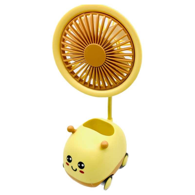 پنکه رومیزی مدل تراش دار طرح استند لوازم تحریر کد 13-89175