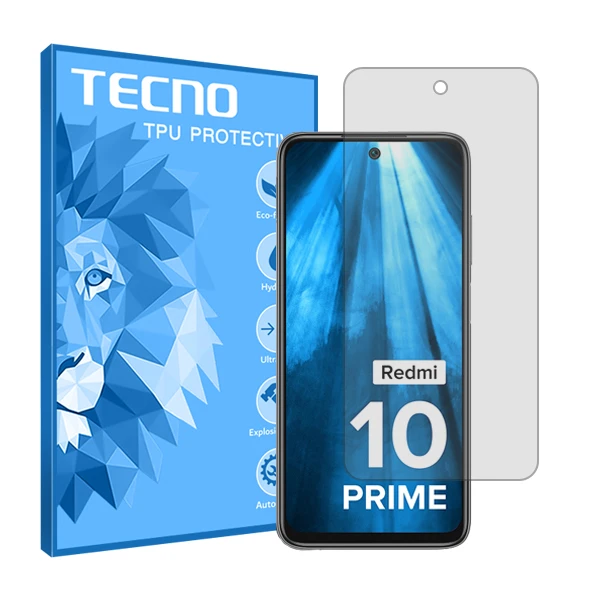 محافظ صفحه نمایش شفاف تکنو مدل Resistant مناسب برای گوشی موبایل شیائومی Redmi 10 Prime
