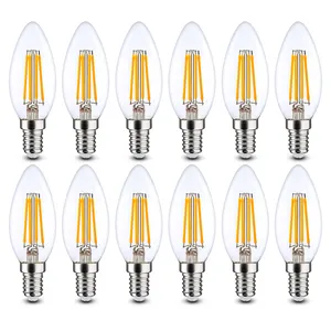 لامپ فیلامنتی 6 وات کلور مدل L-BL-0120 پایه E14 بسته 12 عددی
