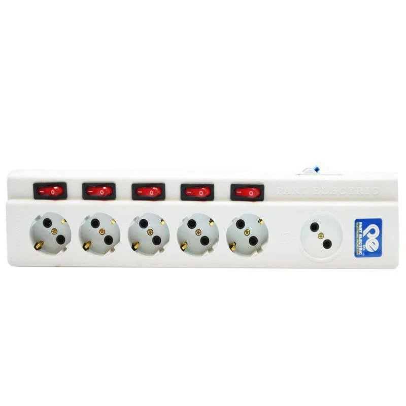 چند راهی برق پارت الکتریک مدل PE5-2162