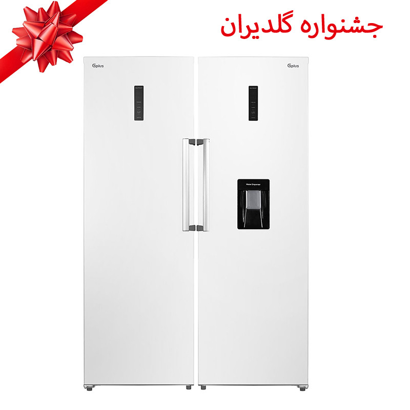 یخچال و فریزر دوقلو 30 فوت جی پلاس مدل GRF-M2720W -مخصوص جشنواره گلدیران