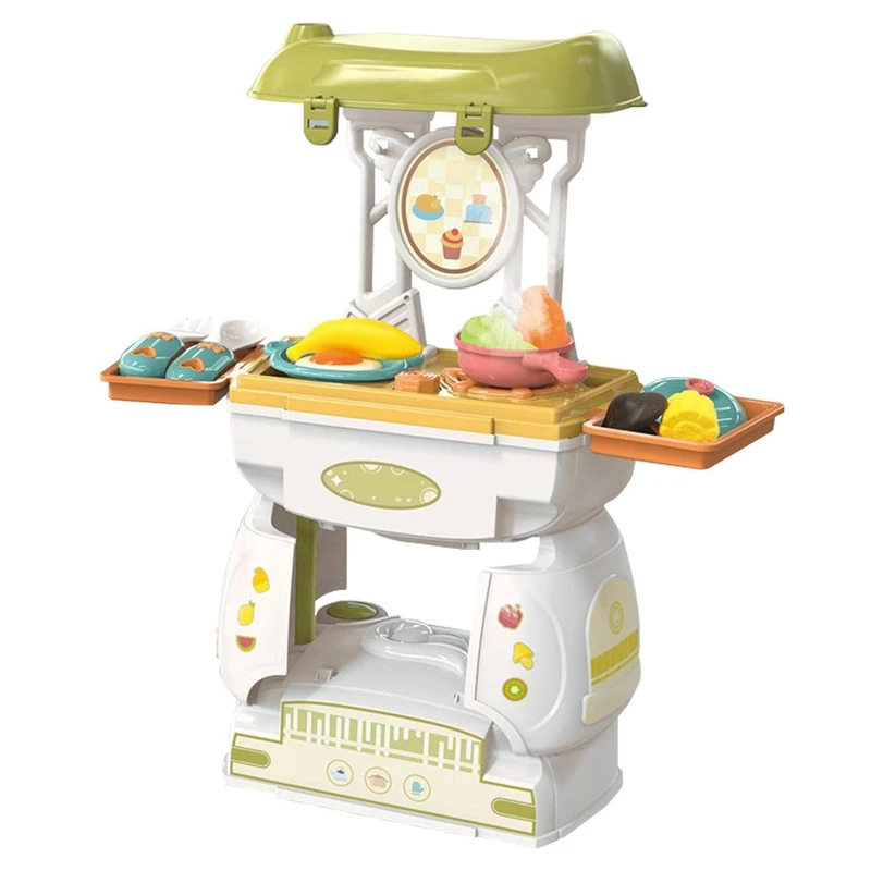 ست اسباب بازی آشپزخانه مدل اجاق گاز بخاردار طرح 2in1 کد 666-71A