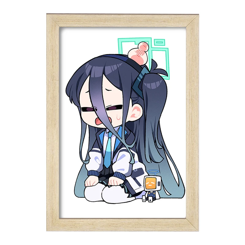 تابلو خندالو مدل بازی آرشیو آبی (Blue Archive) کد 34349