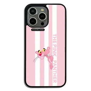 AKAM AMC-WA15PROMAX-PINK PANTHER14 Cover For Apple iPhone 15 Pro Max