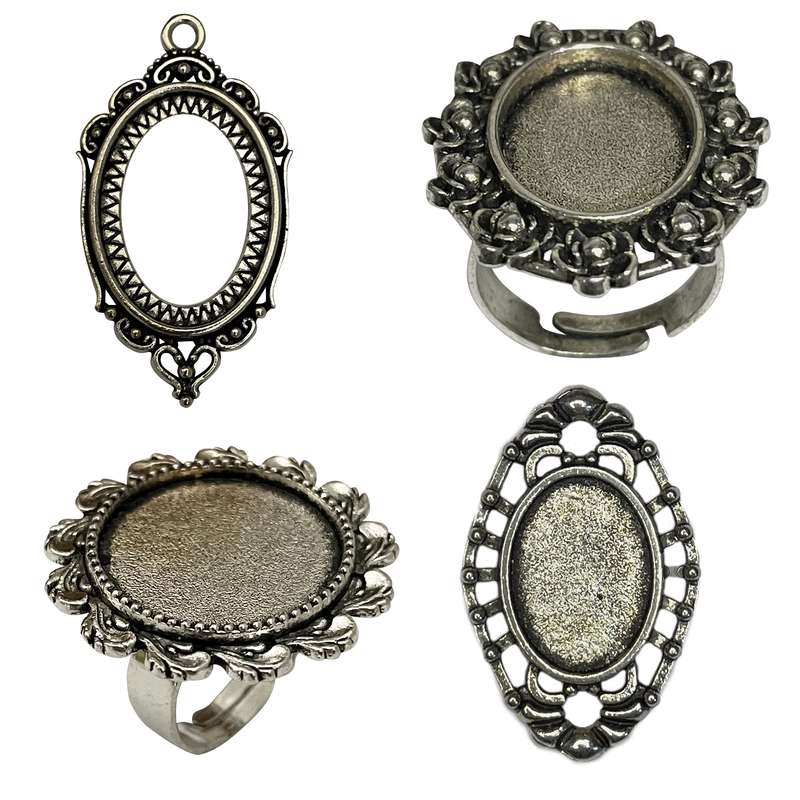 ست ساخت زیورالات مدل 004 مجموعه 4 عددی