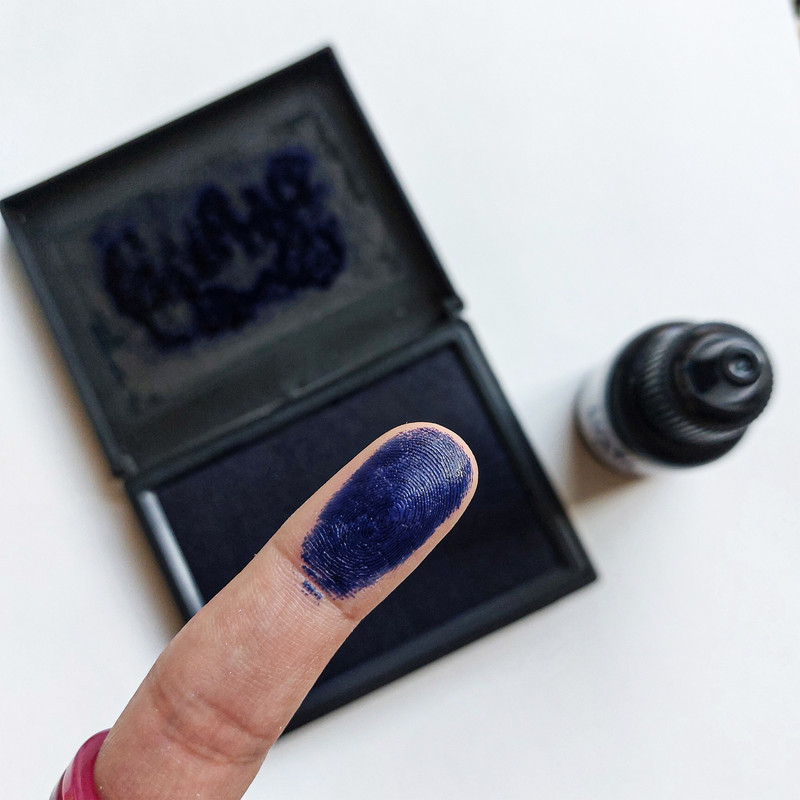 استامپ پارس نفیس طرح متوسط به همراه جوهر