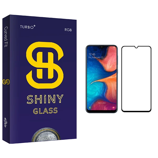 محافظ صفحه نمایش آتوچبو مدل Shiny Glass مناسب برای گوشی موبایل سامسونگ Galaxy A20e