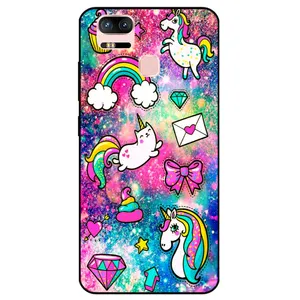 Megafone Unicorn 8155 Cover For Asus Zenfone 3 Zoom / ZE553KL