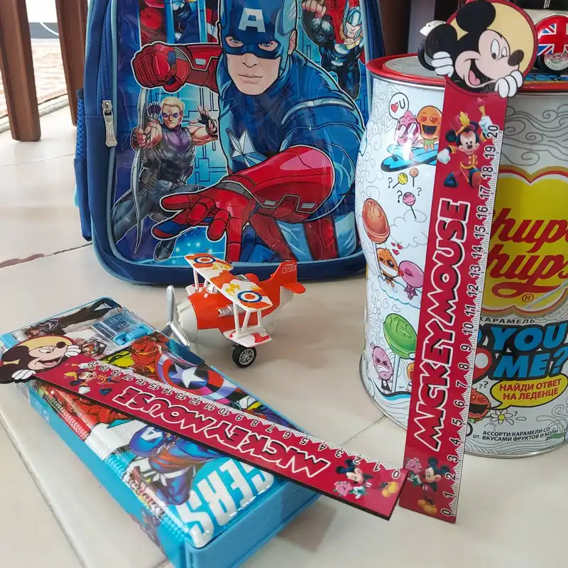 خط کش 20 سانتی میکی موس کد mickey mouse