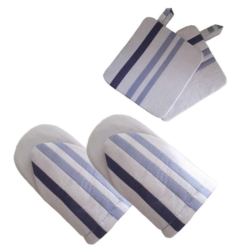 دستکش فر مدل ایلیا GH_22 مجموعه دو عددی به همراه دستگیره