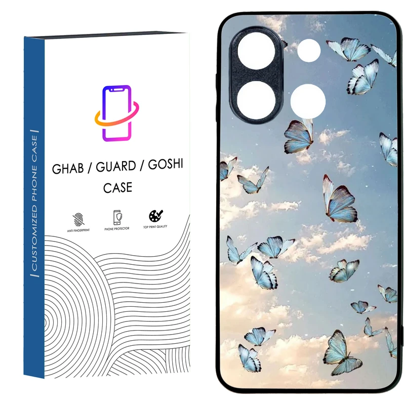 کاور قاب گارد گوشی طرح دخترانه کد 91 - tpu مناسب برای گوشی موبایل وکال V۰ / V۰ Plus