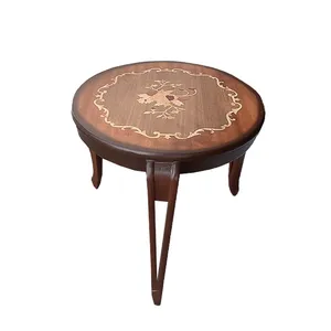 میز عسلی گرد مدل معرق کد KH10