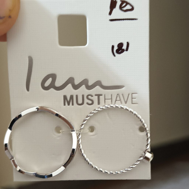 انگشتر زنانه آی ام مدل SMA15 بسته دو عددی