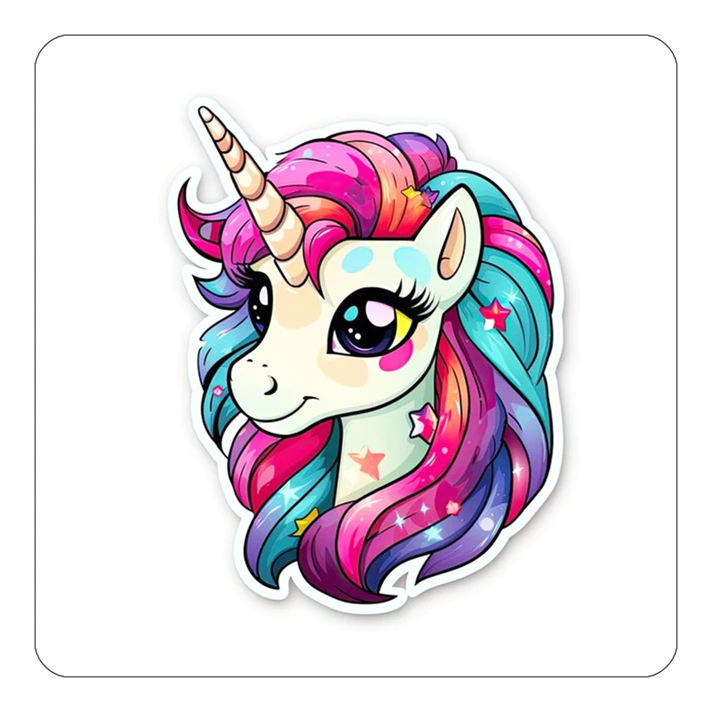 مگنت کاکتی طرح اسب تک شاخ و یونیکورن مدل mp30529