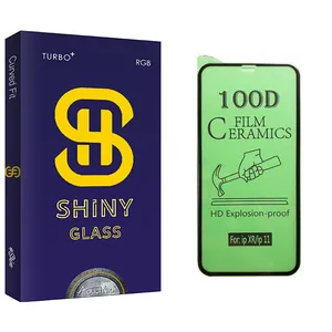 Atouchbo Shiny Glass Ceramics Screen Protector For Apple اپل iPhone XR
