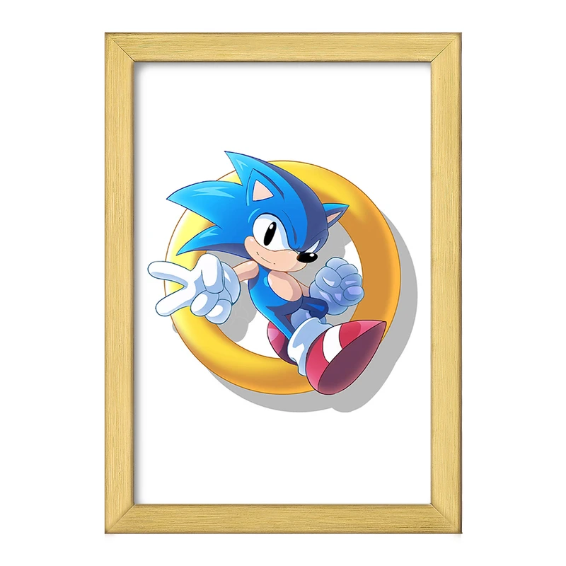 تابلو خندالو طرح سونیک (Sonic) کد 37039