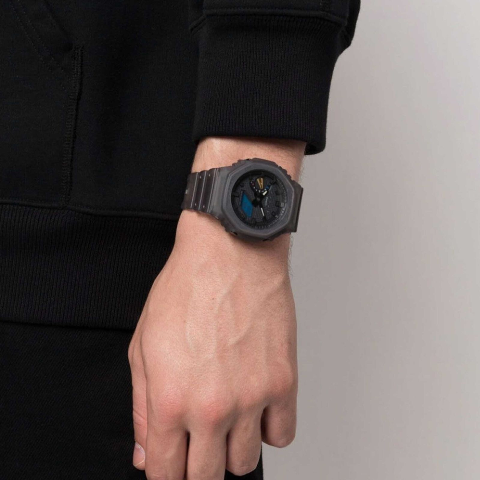 ساعت مچی عقربه‌ای مردانه کاسیو مدل GA-2100FT-8ADR -  - 4