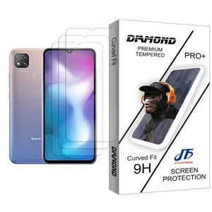 JF Diamond Glass MIX003 Screen Protector For Xiaomi Redmi 9 Activ Pack Of 3
