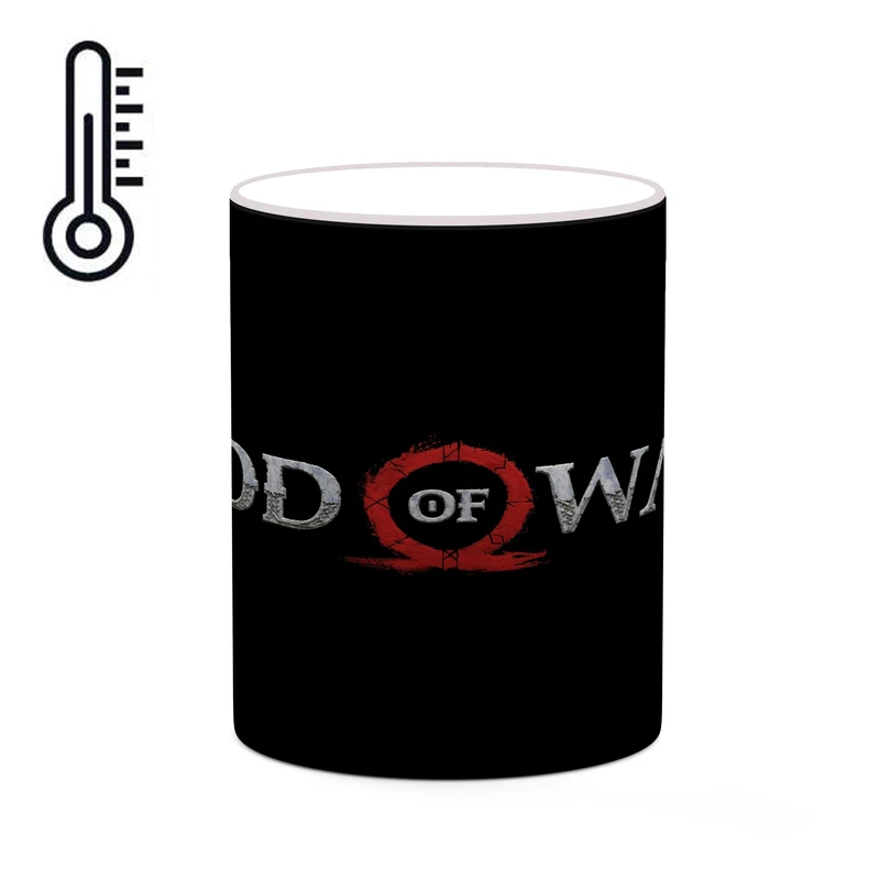 ماگ حرارتی کاکتی طرح گاد آف وار God Of War مدل mgh40478