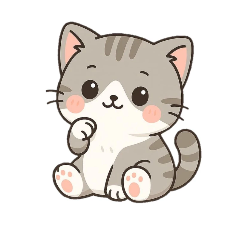 استیکر پارچه و لباس پاد آفرین مدل کارتونی مینیمال کیوت بامزه جذاب کد 1497