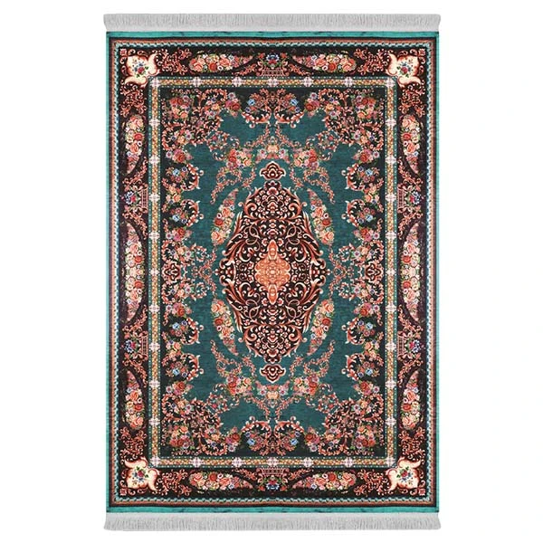 فرش پارچه‌ای دفه مدل فرشینه طرح مدرن کد 389