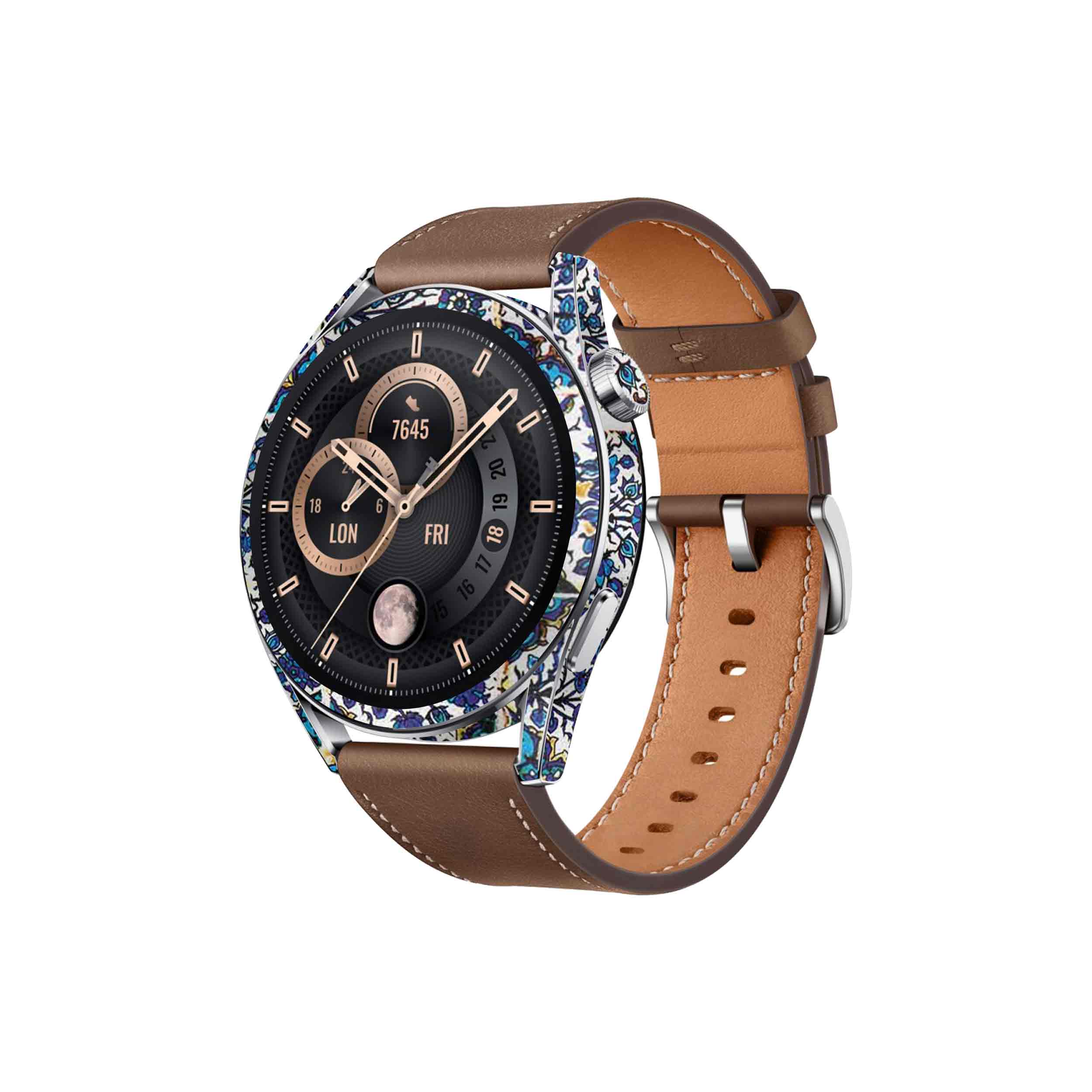 برچسب ماهوت طرح Iran-Tile1 مناسب برای ساعت هوشمند هوآوی Watch GT 3 46mm