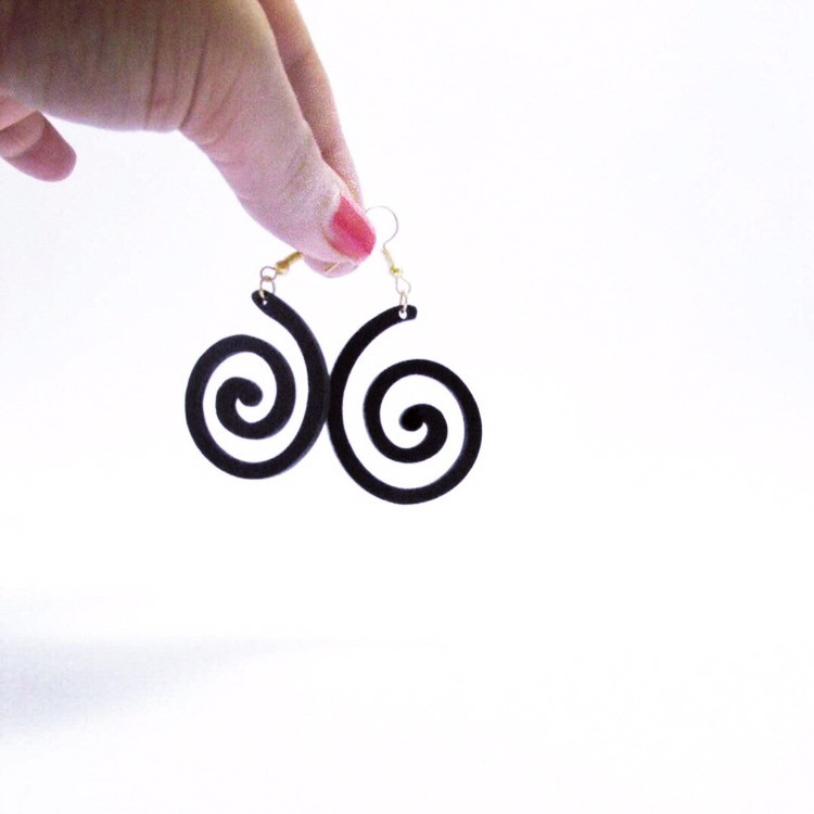 گوشواره زنانه هانستو مدل E2-002 مجموعه دو عددی