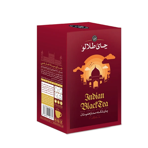  چای شکسته ممتاز هندوستان صنایع غذایی طلالو - 450 گرم