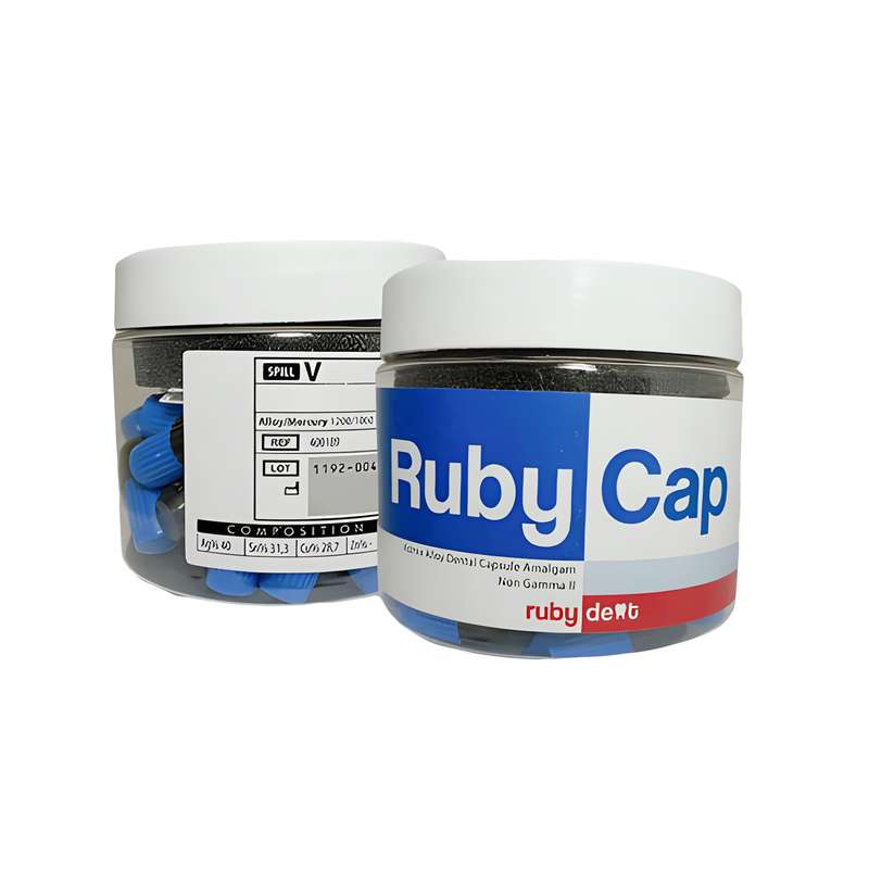 آمالکپ پنج واحدی اینسی دنتال مدل Ruby Cap بسته 50 عددی آمالکپ پنج واحدی اینسی دنتال مدل Ruby Cap بسته 50 عددی