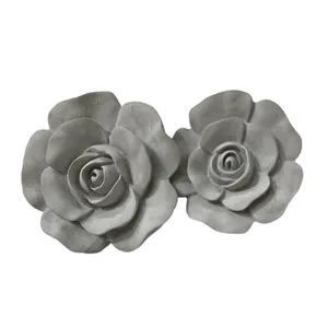دیوارکوب تزئینی مدل رز بسته 2 عددی