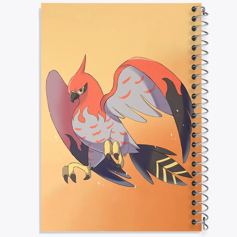 دفتر مشق 50 برگ خندالو طرح بازی پوکمون (pokemon) کد 32705