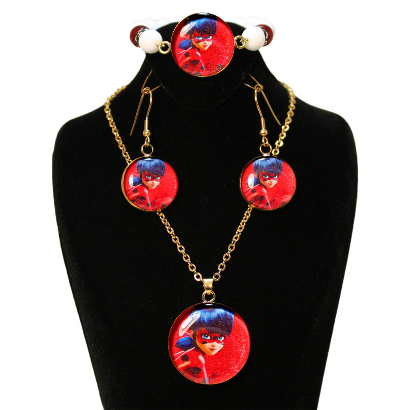 نیم ست دخترانه مدل دختر کفشدوزکی کد 217 نیم ست دخترانه مدل دختر کفشدوزکی کد 217